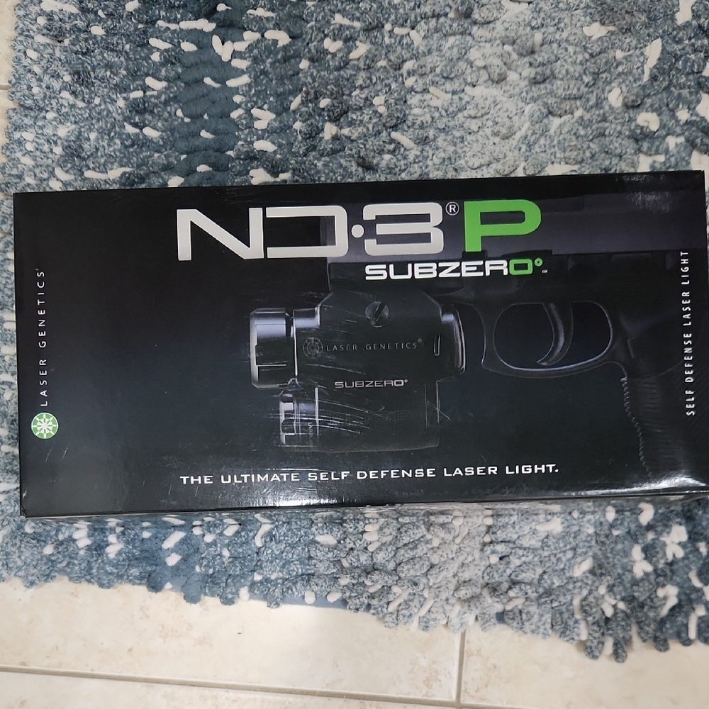 pistol rifle ND3P Subzero Laser Light - Black